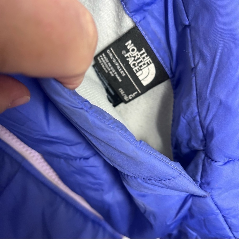 Girls the north face girls reversible jacket size Large 14 16 - Picture 2 of 3